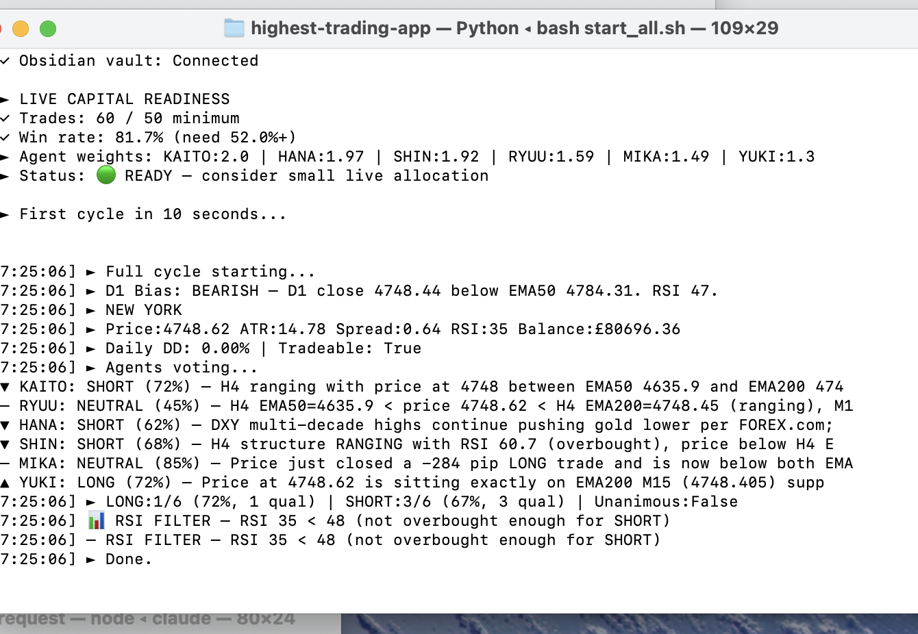 Highest Trading terminal